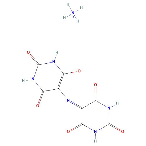 Murexide (CAS: 3051-09-0) - Chemical Structure and Molecular Formula 