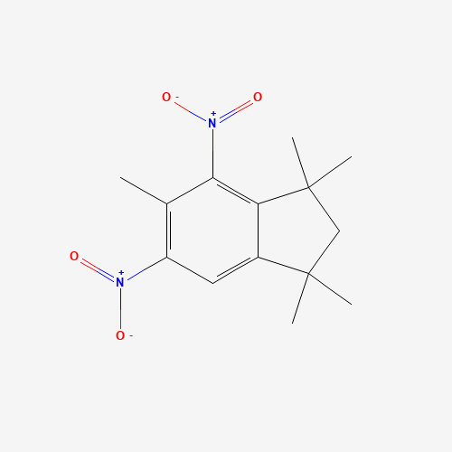 1,1,3,3,5-PENTAMETHYL-4,6-DINITROINDANE (CAS: 116-66-5) - Related Chemical Product