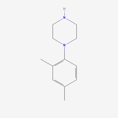 1-(2,4-Dimethylphenyl)piperazine (CAS: 1013-76-9) - Chemical Structure and Molecular Formula 