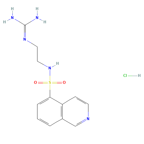 HA-1004 DIHYDROCHLORIDE (CAS: 92564-34-6) - Chemical Structure and Molecular Formula 