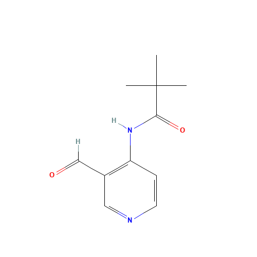 N-(3-FORMYL-4-PYRIDINYL)-2,2-DIMETHYLPROPANAMIDE (CAS: 86847-71-4) - Related Chemical Product