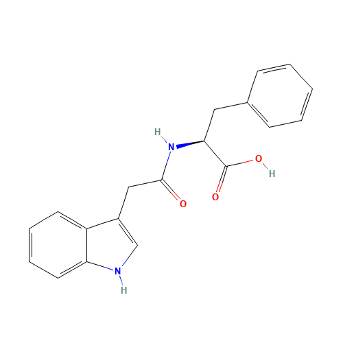 N-(3-Indolylacetyl)-L-phenylalanine (CAS: 57105-50-7) - Related Chemical Product