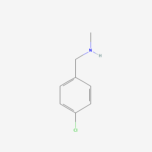 (4-CHLORO-BENZYL)-METHYL-AMINE (CAS: 104-11-0) - Chemical Structure and Molecular Formula 