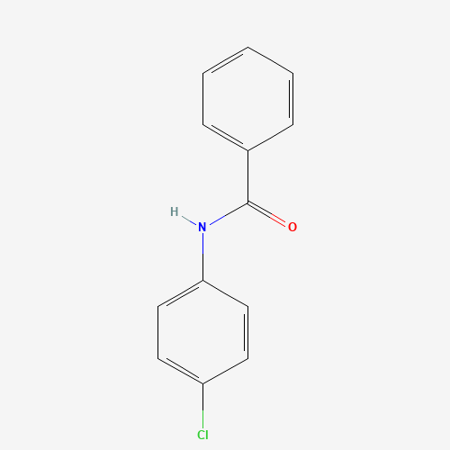 4'-CHLOROBENZANILIDE (CAS: 2866-82-2) - Chemical Structure and Molecular Formula 