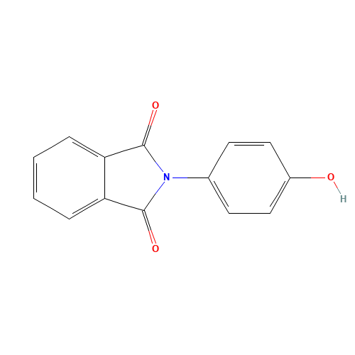 N-(4-HYDROXYPHENYL)PHTHALIMIDE (CAS: 7154-85-0) - Related Chemical Product