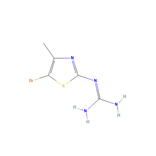 N-(5-BROMO-4-METHYL-1,3-THIAZOL-2-YL)GUANIDINE (CAS: 175136-87-5) - Related Chemical Product