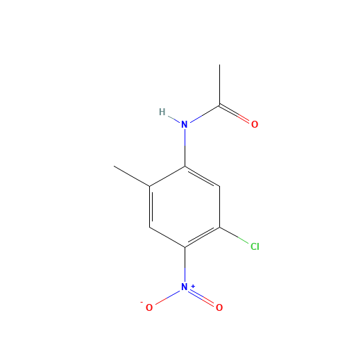 N-(5-Chloro-2-methyl-4-nitrophenyl)-acetamide (CAS: 13852-50-1) - Related Chemical Product