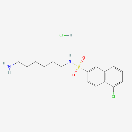 N-(6-AMINOHEXYL)-5-CHLORO-2-NAPHTHALENESULFONAMIDE HYDROCHLORIDE (CAS: 69762-85-2) - Related Chemical Product