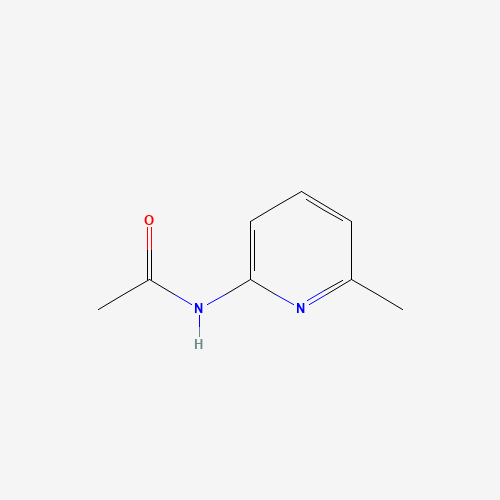 2-ACETAMIDO-6-METHYLPYRIDINE (CAS: 5327-33-3) - Chemical Structure and Molecular Formula 