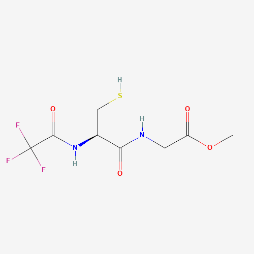 N-(N-TRIFLUOROACETYL-L-CYSTEINYL)-GLYCINE METHYL ESTER (CAS: 75290-62-9) - Related Chemical Product