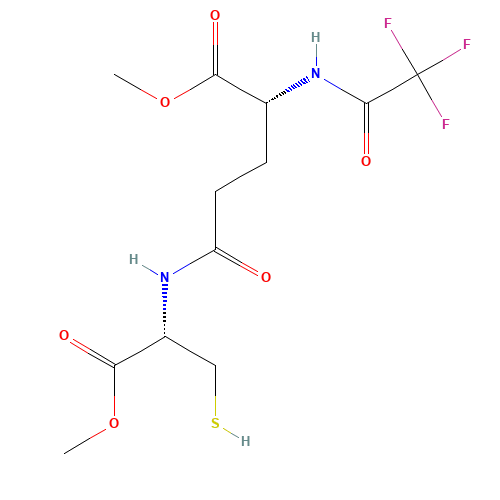 N-(N-TRIFLUOROACETYL-L-G-GLUTAMYL)-L-CYSTEINE DIMETHYL ESTER (CAS: 83851-50-7) - Related Chemical Product