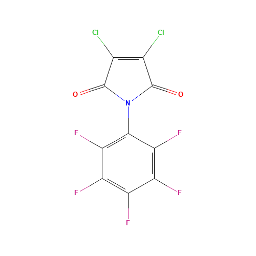 N-PENTAFLUOROPHENYLDICHLOROMALEIMIDE (CAS: 186958-58-7) - Related Chemical Product