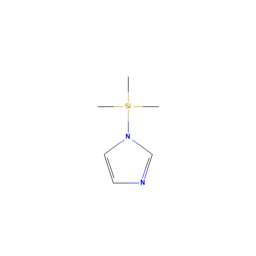 N-(Trimethylsilyl)imidazole (CAS: 18156-74-6) - Chemical Structure and Molecular Formula 