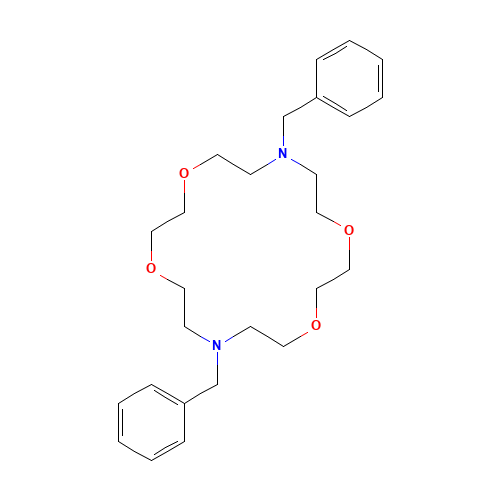 N,N'-DIBENZYL-1,4,10,13-TETRAOXA-7,16-DIAZACYCLOOCTADECANE (CAS: 69703-25-9) - Related Chemical Product