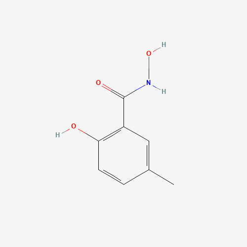 N,2-DIHYDROXY-5-METHYLBENZAMIDE (CAS: 61799-77-7) - Chemical Structure and Molecular Formula 