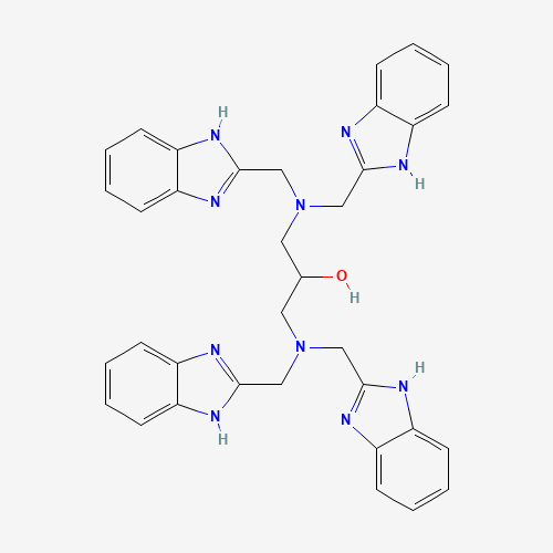 N,N,N',N'-TETRAKIS(2-BENZIMIDAZOLYLMETHYL)-1,3-DIAMINOPROPAN-2-OL (CAS: 83144-89-2) - Related Chemical Product