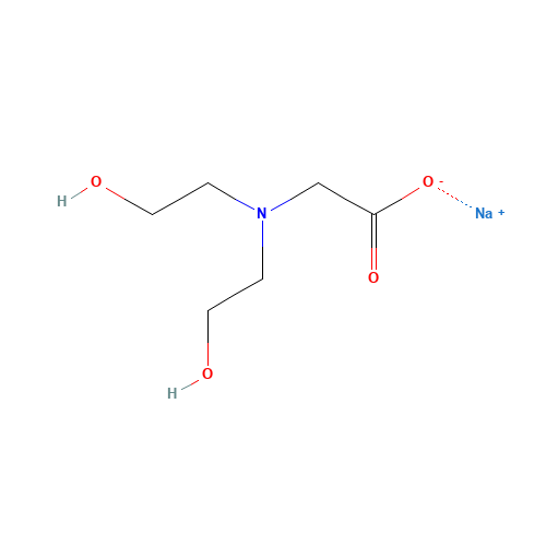N,N-BIS(2-HYDROXYETHYL)GLYCINE SODIUM SALT (CAS: 139-41-3) - Related Chemical Product