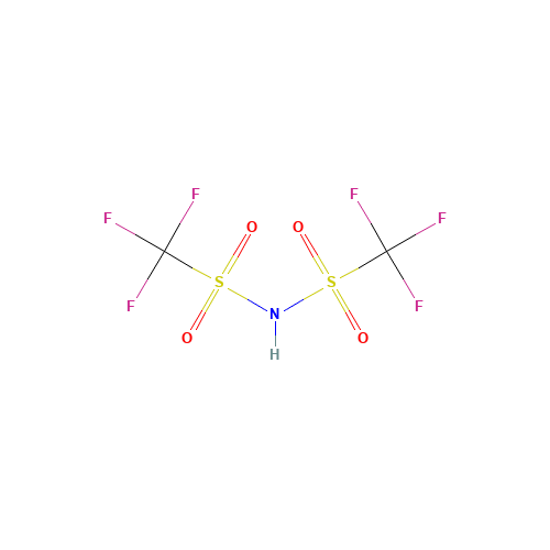 TRIFLUOROMETHANESULFONIMIDE (CAS: 82113-65-3) - Chemical Structure and Molecular Formula 