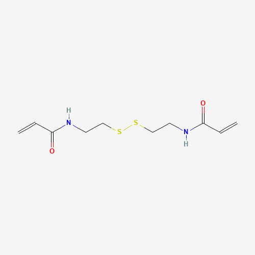 N,N'-BIS(ACRYLOYL)CYSTAMINE (CAS: 60984-57-8) - Chemical Structure and Molecular Formula 
