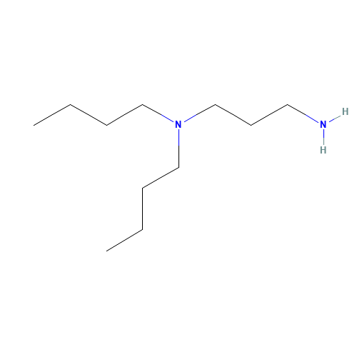 N,N-DIBUTYL-1,3-PROPANEDIAMINE (CAS: 102-83-0) - Chemical Structure and Molecular Formula 