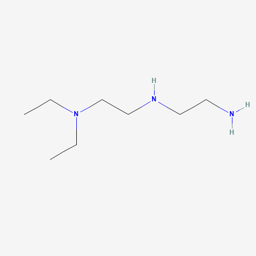 N,N-DIETHYLDIETHYLENETRIAMINE (CAS: 24426-16-2) - Chemical Structure and Molecular Formula 