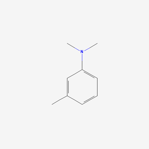 N,N-DIMETHYL-M-TOLUIDINE (CAS: 121-72-2) - Chemical Structure and Molecular Formula 