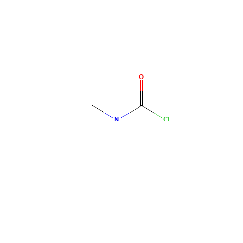 Dimethylcarbamoyl chloride (CAS: 79-44-7) - Chemical Structure and Molecular Formula 