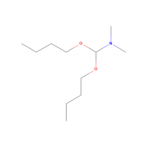 1,1-Dibutoxytrimethylamine (CAS: 18503-90-7) - Chemical Structure and Molecular Formula 