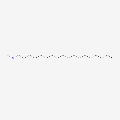 N,N-Dimethyloctadecylamine (CAS: 124-28-7) - Chemical Structure and Molecular Formula 