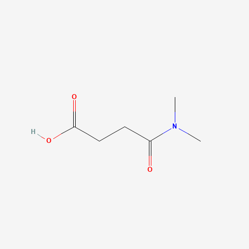 N,N-DIMETHYLSUCCINAMIC ACID (CAS: 2564-95-6) - Chemical Structure and Molecular Formula 