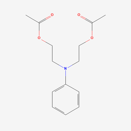 N,N-Diacetoxyethylaniline (CAS: 19249-34-4) - Chemical Structure and Molecular Formula 