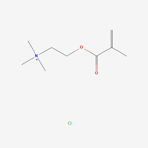 Methacrylatoethyl trimethyl ammonium chloride (CAS: 5039-78-1) - Chemical Structure and Molecular Formula 