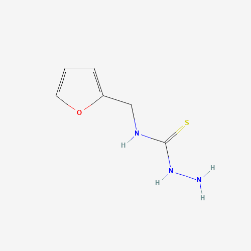 4-(2-FURFURYL)-3-THIOSEMICARBAZIDE (CAS: 96860-19-4) - Chemical Structure and Molecular Formula 