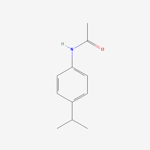 4-ISOPROPYLACETANILIDE (CAS: 5702-74-9) - Chemical Structure and Molecular Formula 