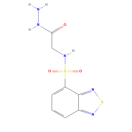 N4-(2-HYDRAZINO-2-OXOETHYL)-2,1,3-BENZOTHIADIAZOLE-4-SULFONAMIDE (CAS: 175203-26-6) - Related Chemical Product