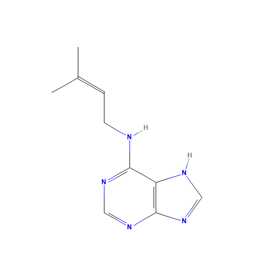 N6-(delta 2-Isopentenyl)-adenine (CAS: 2365-40-4) - Related Chemical Product