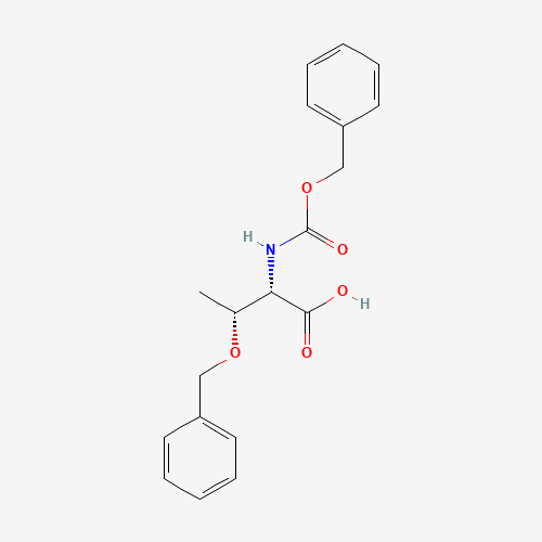 Z-THR(BZL)-OH (CAS: 69863-36-1) - Chemical Structure and Molecular Formula 