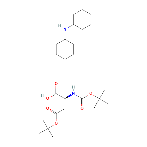 4-tert-Butyl N-[(tert-butoxy)carbonyl]-L-aspartate dicyclohexylamine salt (CAS: 1913-12-8) - Related Chemical Product