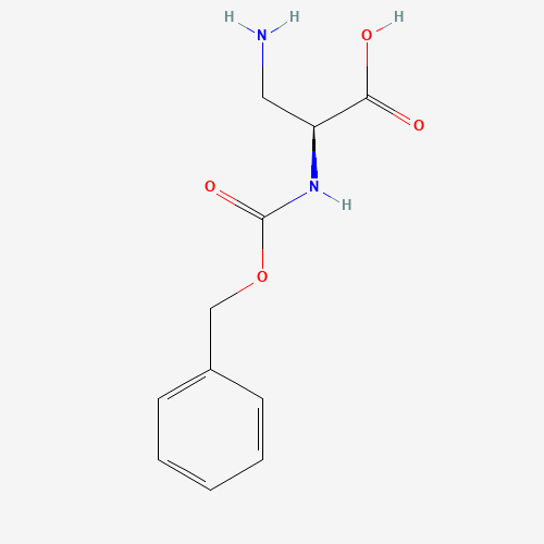 Cbz-beta-Amino-L-alanine (CAS: 35761-26-3) - Chemical Structure and Molecular Formula 
