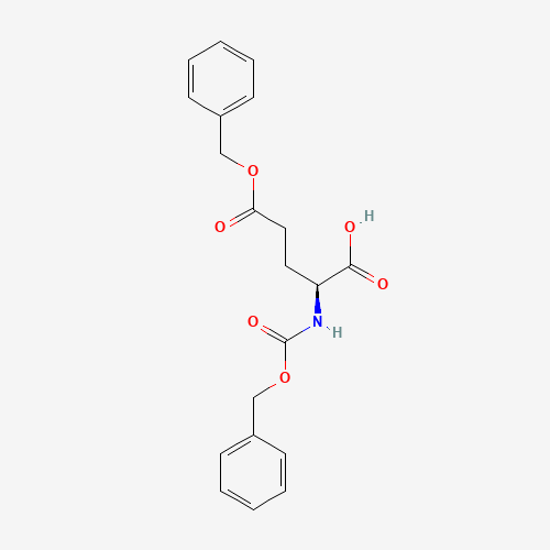 (S)-2-Benzyloxycarbonylamino-pentanedioic acid 5-benzyl ester chemical structure (S)-2-Benzyloxycarbonylamino-pentanedioic acid 5-benzyl ester (CAS: 5680-86-4) - Chemical Structure and Molecular Formula