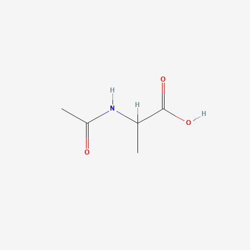 2-Acetylamino-propionic acid (CAS: 1115-69-1) - Chemical Structure and Molecular Formula 
