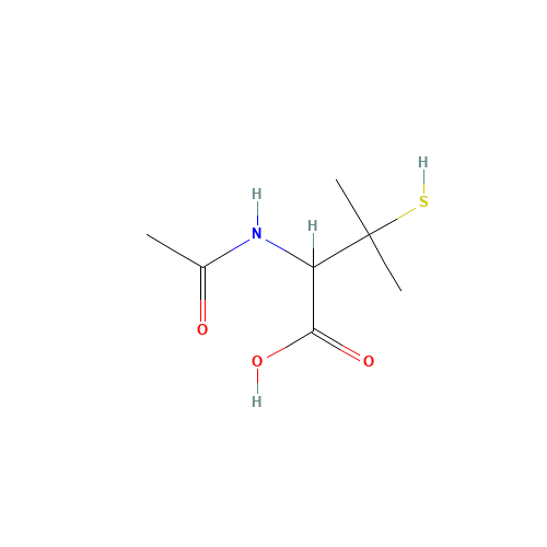 N-ACETYL-DL-PENICILLAMINE (CAS: 59-53-0) - Related Chemical Product