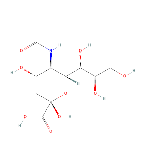 N-Acetylneuraminic acid (CAS: 131-48-6) - Related Chemical Product