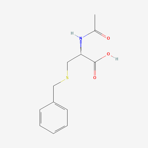 N-ACETYL-S-BENZYL-L-CYSTEINE chemical structure N-ACETYL-S-BENZYL-L-CYSTEINE (CAS: 19542-77-9) - Chemical Structure and Molecular Formula