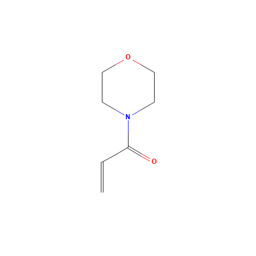 4-Acryloylmorpholine (CAS: 5117-12-4) - Chemical Structure and Molecular Formula 