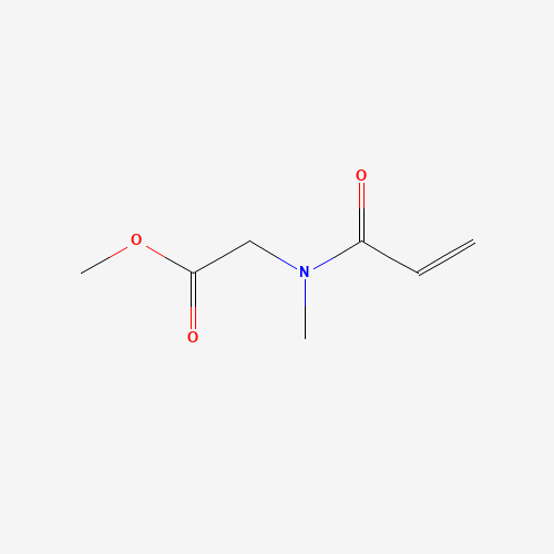 N-ACRYLOYLSARCOSINE METHYL ESTER (CAS: 72065-23-7) - Chemical Structure and Molecular Formula 