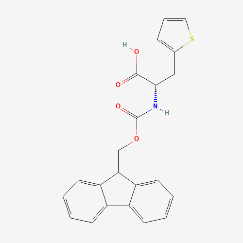 (S)-N-FMOC-2-Thienylalanine (CAS: 130309-35-2) - Chemical Structure and Molecular Formula 