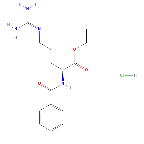 Ethyl N-benzoyl-L-argininate hydrochloride (CAS: 2645-08-1) - Related Chemical Product