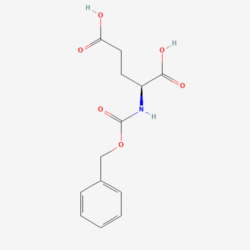 N-Cbz-L-glutamic acid (CAS: 1155-62-0) - Chemical Structure and Molecular Formula 