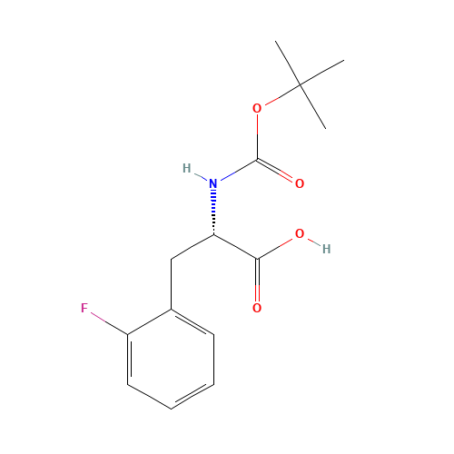 BOC-L-2-Fluorophe (CAS: 114873-00-6) - Related Chemical Product